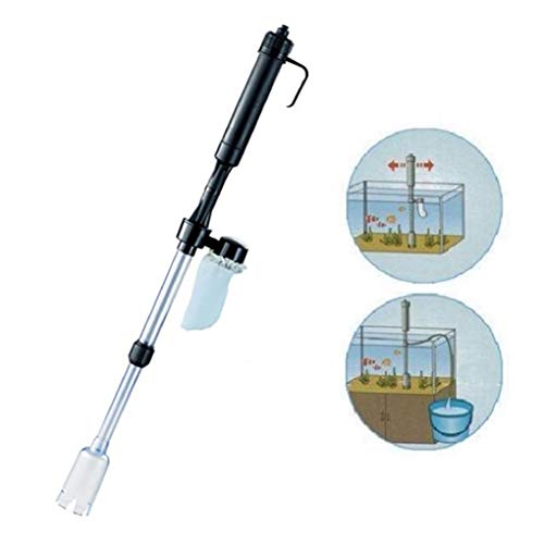 Simplylin Battery Gravel Vacuum Cleaner Aquarium Fish Tank Cleaning Syphon Water Vac,Fish Tank Electric Water Changer