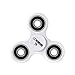 SigmaGo 2 Pack Fidget Spinner with Premium Ball Bearings-Durable Well-Engineered Finger Spinner Tri-spinner Fidget Toy for Stress and Anxiety Relief - Perfect Gift for Your Kids (White and Black)