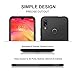 KuGi for Xiaomi Redmi Note 7 Case, Scratch Resistant & Anti Slip Grippy Soft TPU Case for Xiaomi Redmi Note 7 Phone (Black)