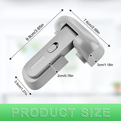 Freezer Door Lock for Kids - Refrigerator Fridge Door Lock，Child Proof Fridge Freezer Door Lock Apply to Max 1\