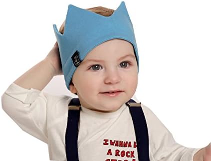 KING Mini Baby Cotton Birthday Party Crown For Girl,Boy,Headband Prince Decor,Princess Gift