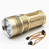 KC Fire Tactical Flashlight, 3XM-L LED T6 3000