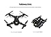 ZWN XS809HW XS809W Mini Foldable Selfie RC Drone with Wifi FPV 2MP Camera Altitude Hold Mode,Headless Mode Quadcopter