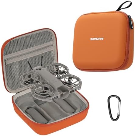 Amazon.com: YAJOJO Carrying Case for DJI Neo 2, Small PU Hard