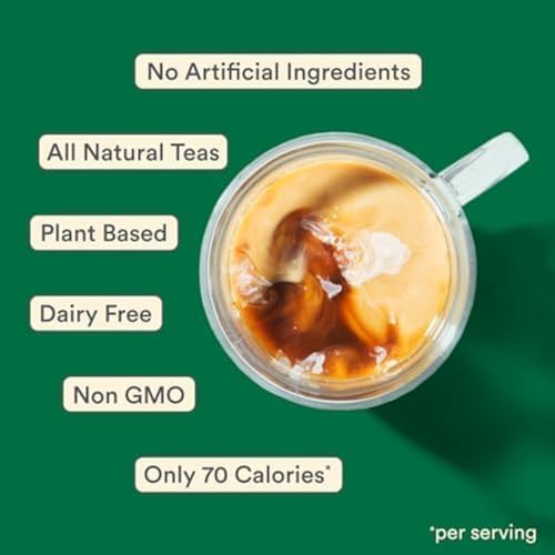 STASH APPLE BLOSSOM LATTE – DAIRY FREE PLANT BASED CHAMOMILE TEA CONCENTRATE – CAFFEINE-FREE – 32 FL OZ, 5 SERVINGS