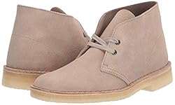 Clarks Men's Desert Chukka Boot, Sand Suede, 10.5