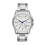 Armani Exchange Men's AX2510  Silver Quartz Watch