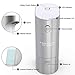 GLAMFIELDS Soap Dispenser Upgraded 13.5oz/400ml Touchless Automatic Soap Dispenser Hands-Free Liquid Dish Soap Dispenser, IPX4 Waterproof for Kitchen Bathroom (Silver)