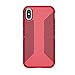 Speck Products Presidio Grip Cell Phone Case for iPhone XS/iPhone X - Mars RED/Velvet RED