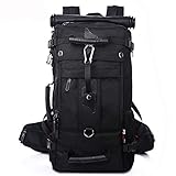 KAKA Tactical Backpack Travel backpack for 17 inch Laptop Black