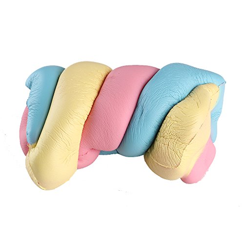 Anboor 5.3" Squishies Rainbow Cotton Candy Jumbo Slow Rising Kawaii Scented Soft Squishies Toys - Thumbnail 3