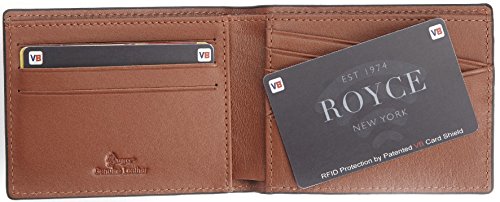 Royce Leather RFID Blocking Credit Card ID Protectors for Preventing Identity Theft, Set of 2