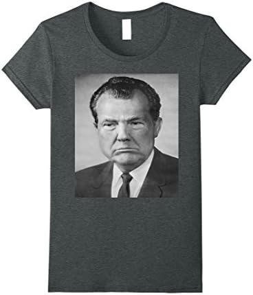 Womens Trixon Keep America Great POTUS Mash UP Medium Dark Heather