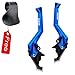 MZS Adjustment Brake Clutch Levers for Yamaha MT-07/FZ-07 2014-2017,Fazer 600 1999,FZ1 Fazer 2006-2013,FZ6 Fazer 2004-2010,FZ6R 2009-2015,FZ8 2011-2015,FZ-09/MT-09/SR (Not FJ-09) 2014-2017-Blue