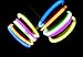 Giraffe - Glow Sticks Bulk Party Favors 111pk with Connectors - Glow in The Dark Bracelets Party Supplies - Neon Party Glow Necklaces (111 Count)