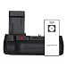 Powerextra Battery Grip + AA-Size Battery Holder for Canon EOS 1100D 1200D 1300D/Rebel T3/T5/T6 with Infrared Remote Control Work with 2 Pcs LP-E10 or 6 AA-Size Batteries