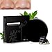 LuckyFine Gentle Purify Blackhead Clean Carbon Handmade Bamboo Charcoal Soap Oil Control Black