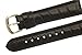 Mens Alligator Grain Watchband Black 18mm Watch Band - by JP Leatherworks