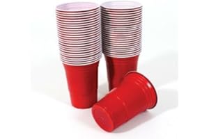 Red Solo Cups, Disposable Party Cups, Pack of 3 (15cups Each)