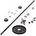 HPI 1/10 RS4 Sport 3 Drift CENTER DRIVE SHAFT, 75T SPUR & 13T BEVEL GEARS Hub