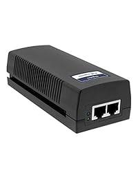 Inyector de PoE de 19 W con puerto único BV Tech poe i100 (Negro)