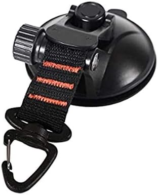 Surd タープ 吸盤 4個入り 吸盤フック 吸盤アンカー フック 強力 カー サイドタープ タープ連結用 テント用アクセサリー サンシェード固定 荷物締めつき 屋外用 フック付き 繰り返す使用 車 テント用 カーサイド サンシェード 荷物締め付け 直径8cm キャンプ用品 レバー式