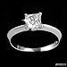 Aiyaya 1Carat Cut CZ Solitaire Bridal Ring Sz9