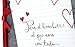 Hallmark 0399VFE7835 Vida Spanish Romantic Valentine's Day Greeting Card for Him (Love Note)