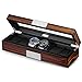 Lifomenz Co 6 Watch Box Organizer - Large Wooden Watch Storage Box Display Case