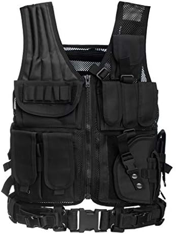 Amazon.com : Lixada Tactical Vest Lightweight Breathable Polyester