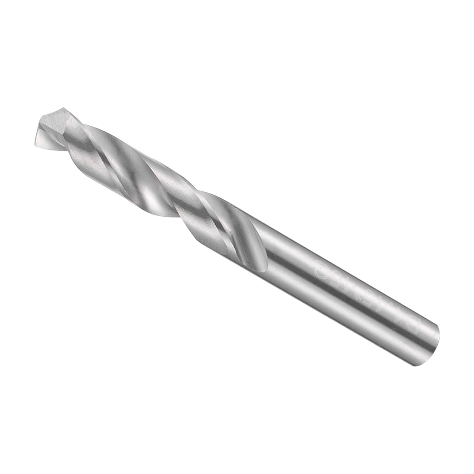 CoCud Solid Carbide Drill Bits, 4.45mm Diameter, K35 Tungsten Carbide Precision Short Length Twist Drill Bits - (Applications: for Stainless Steel Alloy Metal), 1-Piece