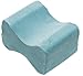 Contour Products Memory Foam Leg Pillow with Cover, Blue