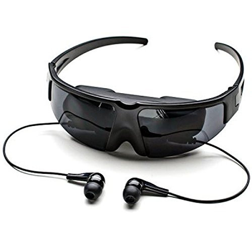 Generic VG260 52 Inch 4:3 Virtual Large Wide Screen RGB 430 x 240 LCD Video Glasses Polarized Sunglasses Eyewear Private Mobile Theater System Kit
