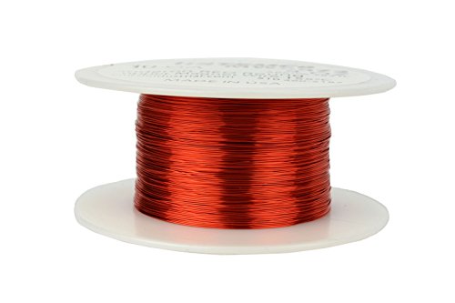 TEMCo 30 AWG Copper Magnet Wire - 4 oz 783 ft