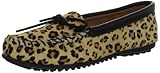 Minnetonka Women's Full Leopard Mocassin