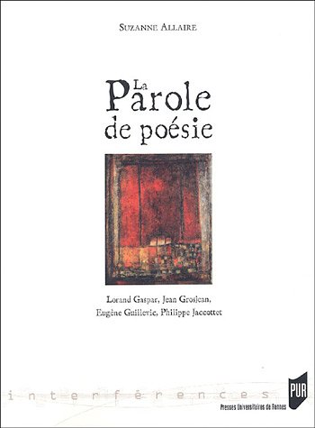La  parole de poésie