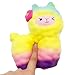 Ouflow Jumbo Squishy Slow Rising Sheep Kawaii Lamb Cream Scented Soft Animal Squishies Toys(Colorful)