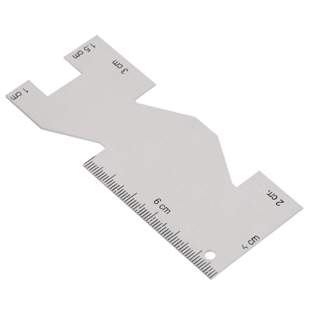 Metal Sewing Gauge Ruler Quilting Quilting Ruler for Sewing Embroidery and Handicraft Processing