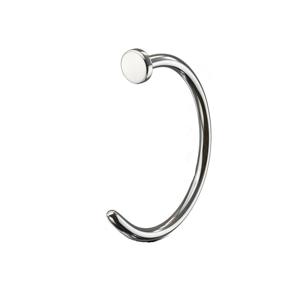 PiercedOff Titanium Nose Ring - Thickness 22GA (0.6mm) / Diameter 7mm