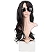 ACELIST 27'' New Women's Fashion Long Full Curly Wavy Glamour Hair Wig + Wig Cap (Black)