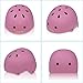 LANOVAGEAR Toddler Helmet for 3-8 Years Kids Helmet Knee Elbow Pads Wrist Guards Adjustable Bike Skating Skateboard Helmet for Kids
