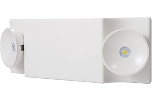 Sure-Lites SEL50 Emergency Light with Self-Diagnostics and EZ Hang Mounting Feature - Brownout Circuit, Low Voltage Disconnect, and Universal Mounting with 50 feet of egress coverage