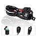 Northpole Light LED Light Bar Wiring Harness with 2 Leads, 12V 40A Relay Fuse ON Off Switch for LED Off Road Lights Driving Fog Lights