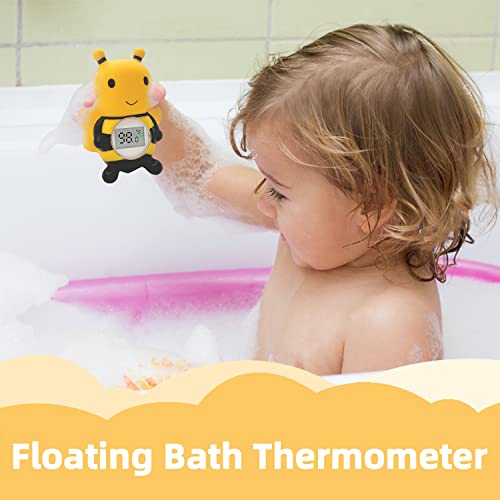Baby Bath Thermometer Floating Toy, Safety Water Temperature