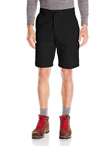 Red Kap Men's Plain Front Short, Black, 48x10