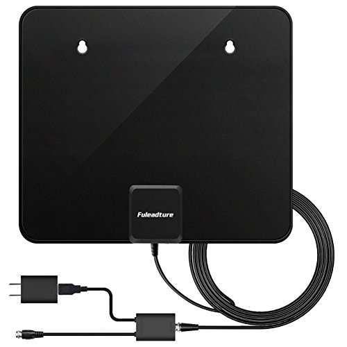 Fuleadture-TV-Antenna-Indoor-Amplified-HDTV-Antenna-60-Miles-Range-with-Detachable-Amplifier-Signal-Booster-and-10ft-High-Performance-Coax-Cable-for-Better-Reception