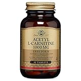 Solgar - Acetyl L-Carnitine 1000 mg, 30 Tablets