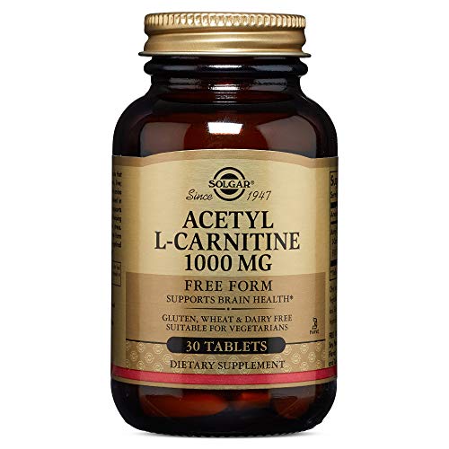 Solgar - Acetyl L-Carnitine 1000 mg, 30 Tablets