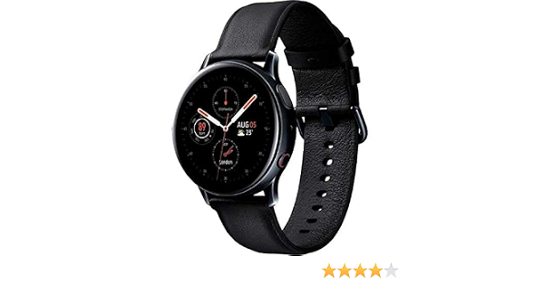 Samsung Galaxy Watch Active 2 (Bluetooth) 44 mm, Stainless Steel, Silver,  Bluetooth: Smartwatches: Amazon.com.au