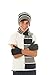 Polar Wear Boys Knit Scarf Gloves Set Hat, Navy/Gray (1252), One Size
